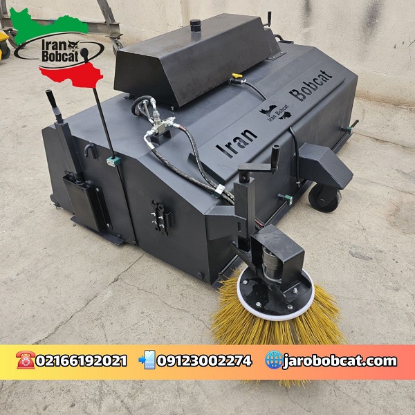 جارو شهری بابکت برای نظافت مکانیزه خیابان و محوطه صنعتی
